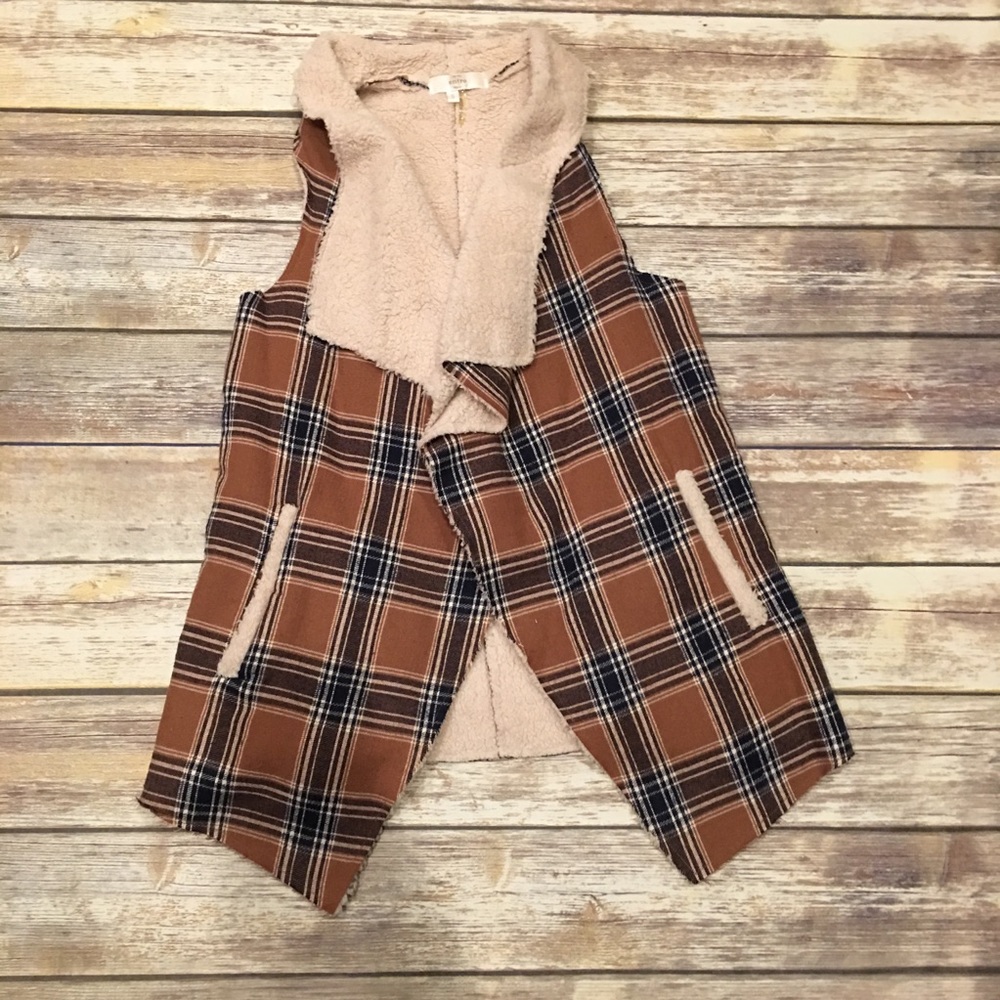 Plaid Boutique Vest